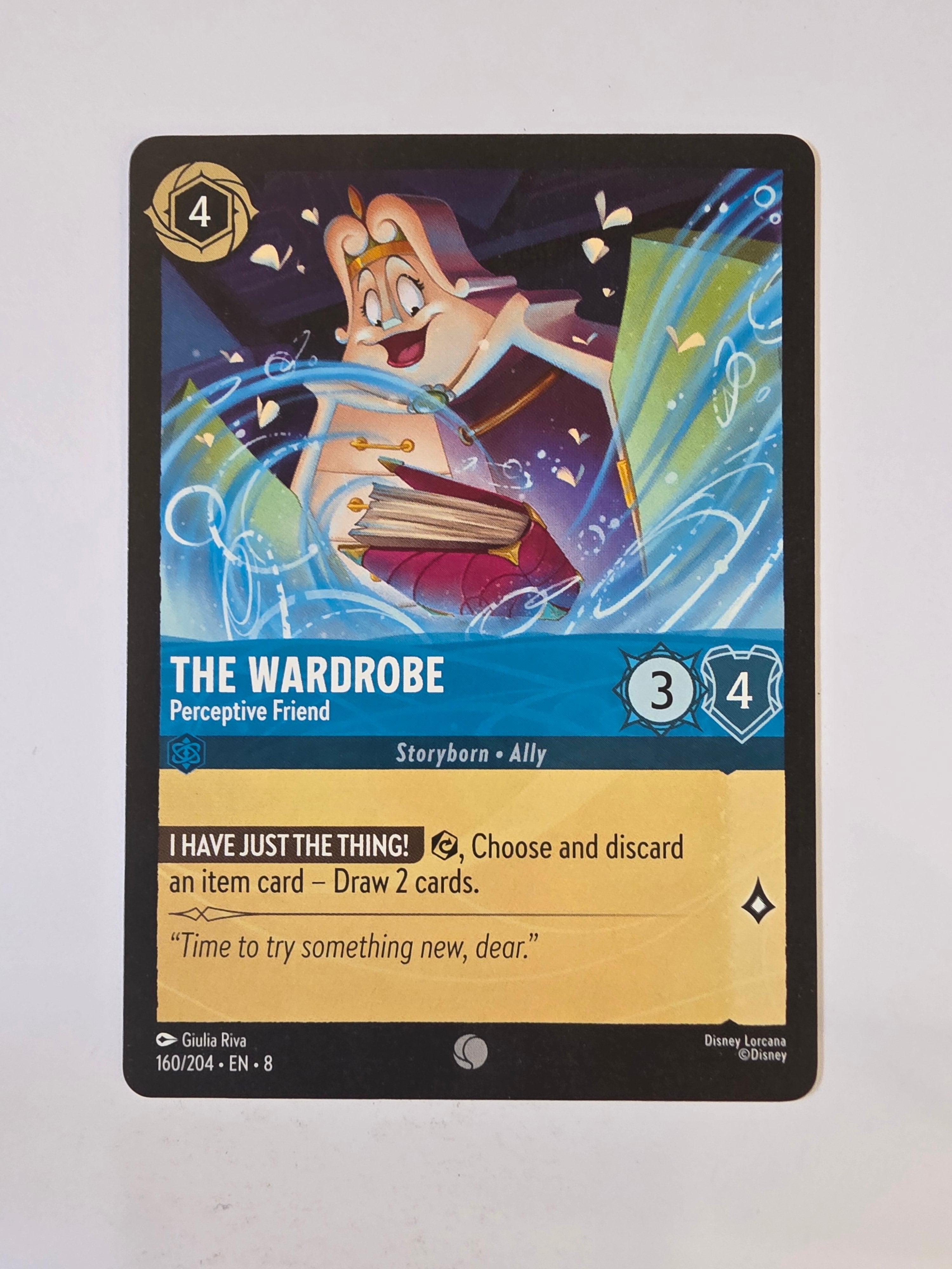 Disney Lorcana Reign of Jafar | The Wardrobe Perceptive Friend | #160 | Common