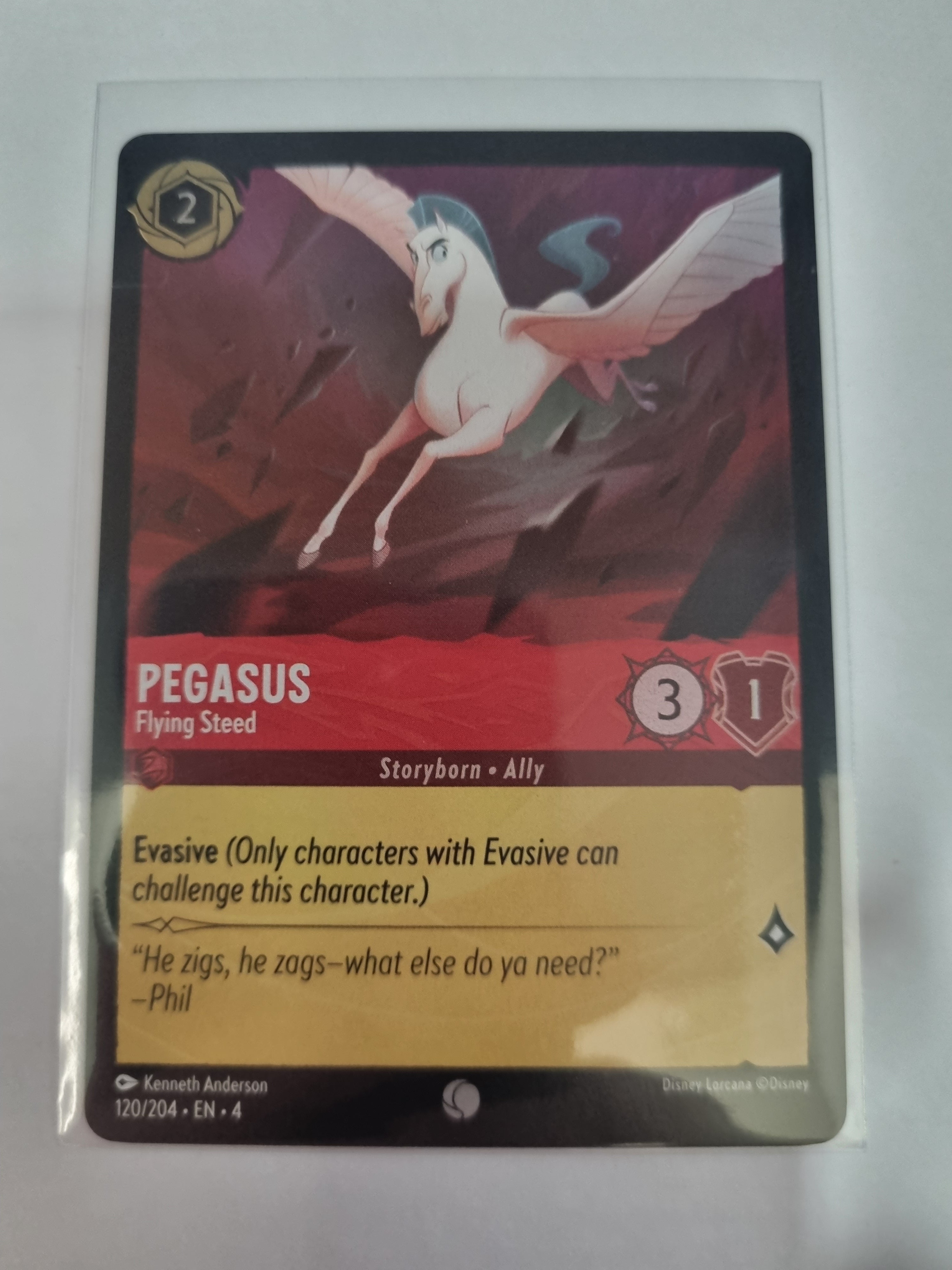 Ursula's Return - Coldfoil - Pegasus - Flying Steed - 120/204 - Common