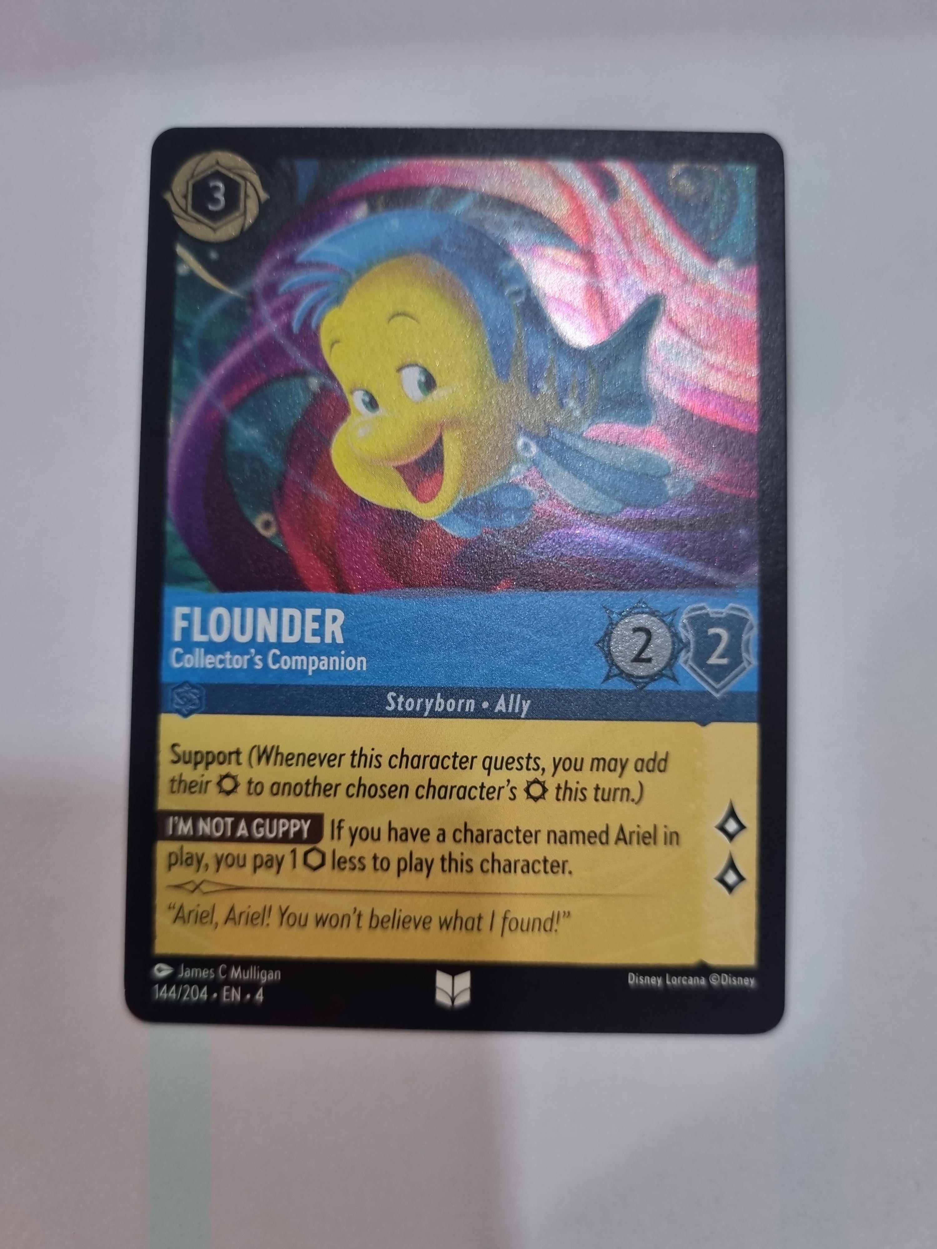 Ursula's Return - Coldfoil - Flounder - Collector's Companion - 144/204 - Uncommon