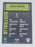 2024-25 LUXE Cricket Traders - Parallel - #P054 - Georgia Wareham - Aust T20