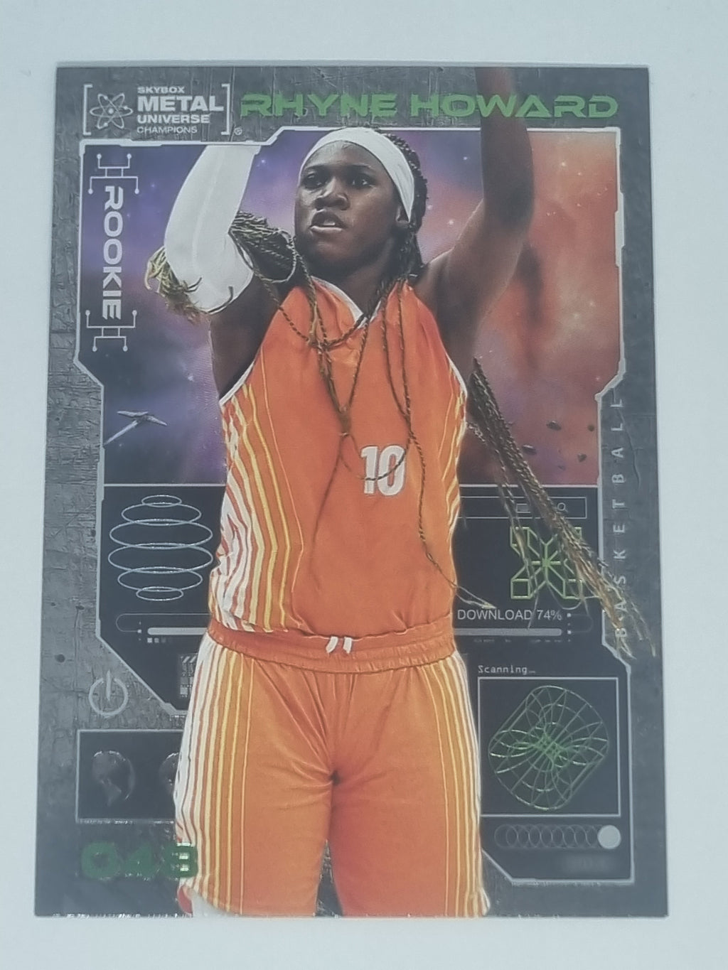 2023 Skybox Metal Universe Champions - #048 - Rhyne Howard