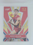 AFL Footy Stars 2025 Luminous Thunderbolt Gold #LT107 B. Uwland Suns #370/399