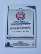 2023-24 Panini Donruss Elite - #63 - James Wiseman - Detroit Pistons