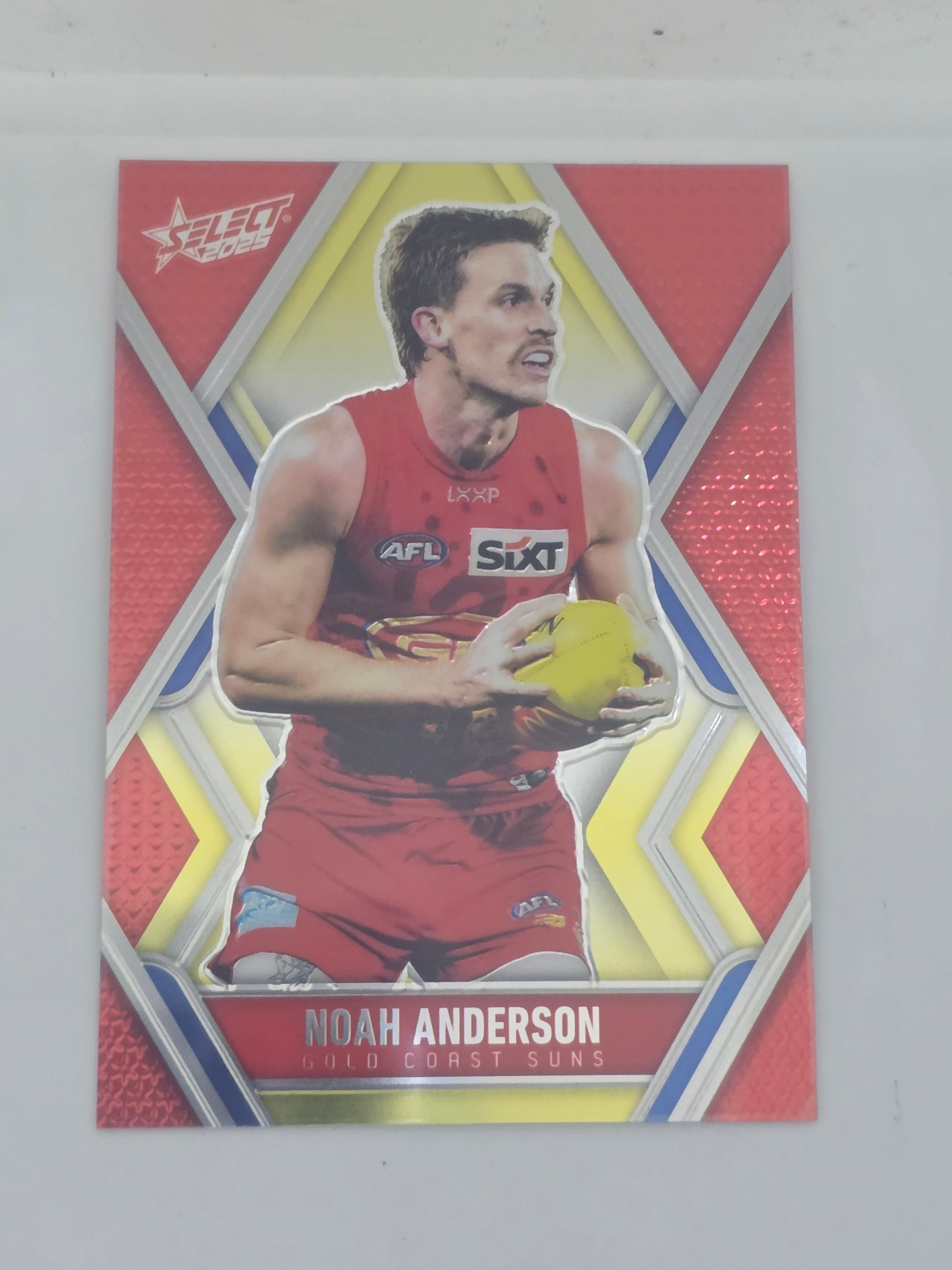 AFL Footy Stars 2025 | Luminous Base | #L89 | N. Anderson | Gold Coast Suns