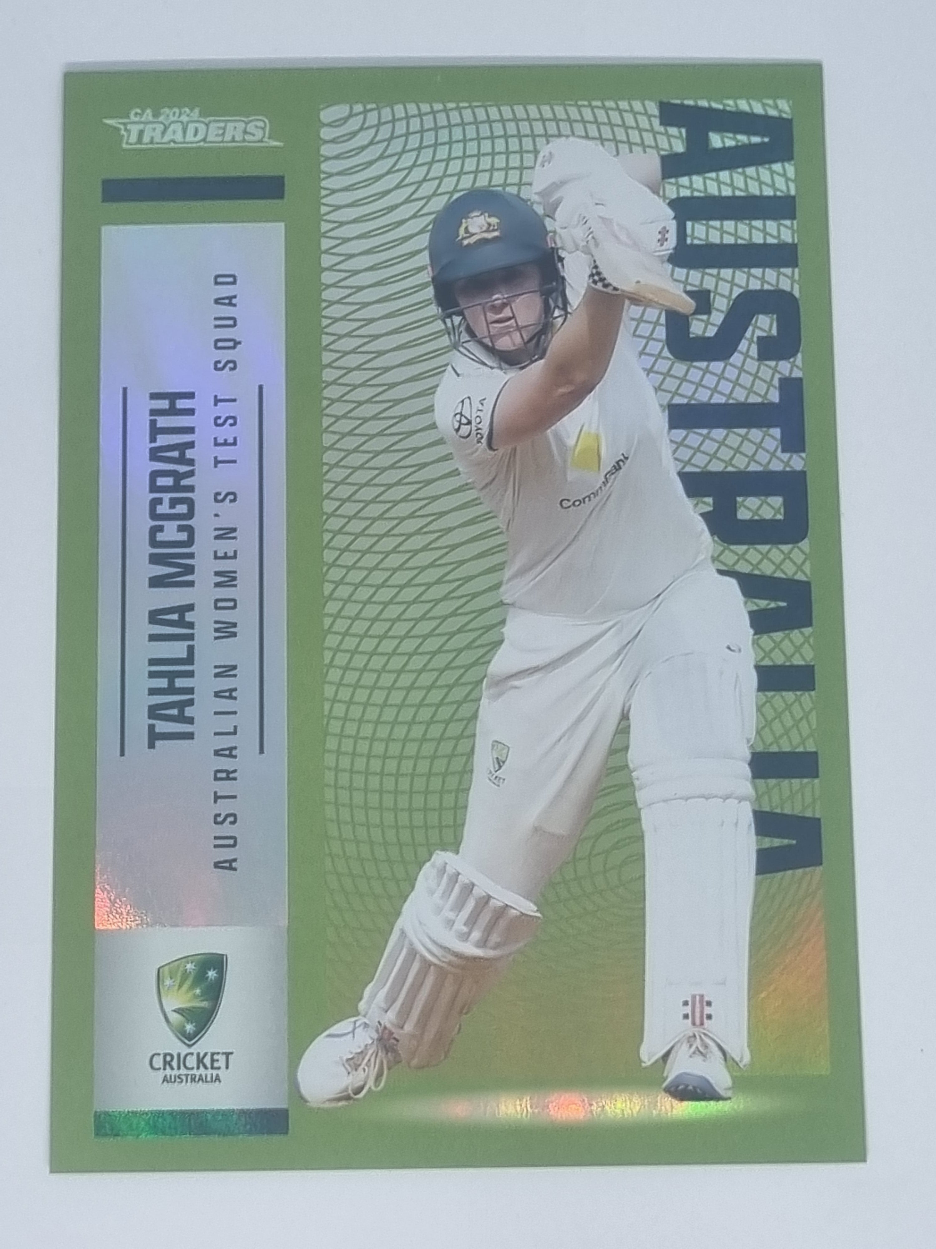 2024-25 LUXE Cricket Traders - Parallel - #P033 - Tahlia McGrath - Aust Test