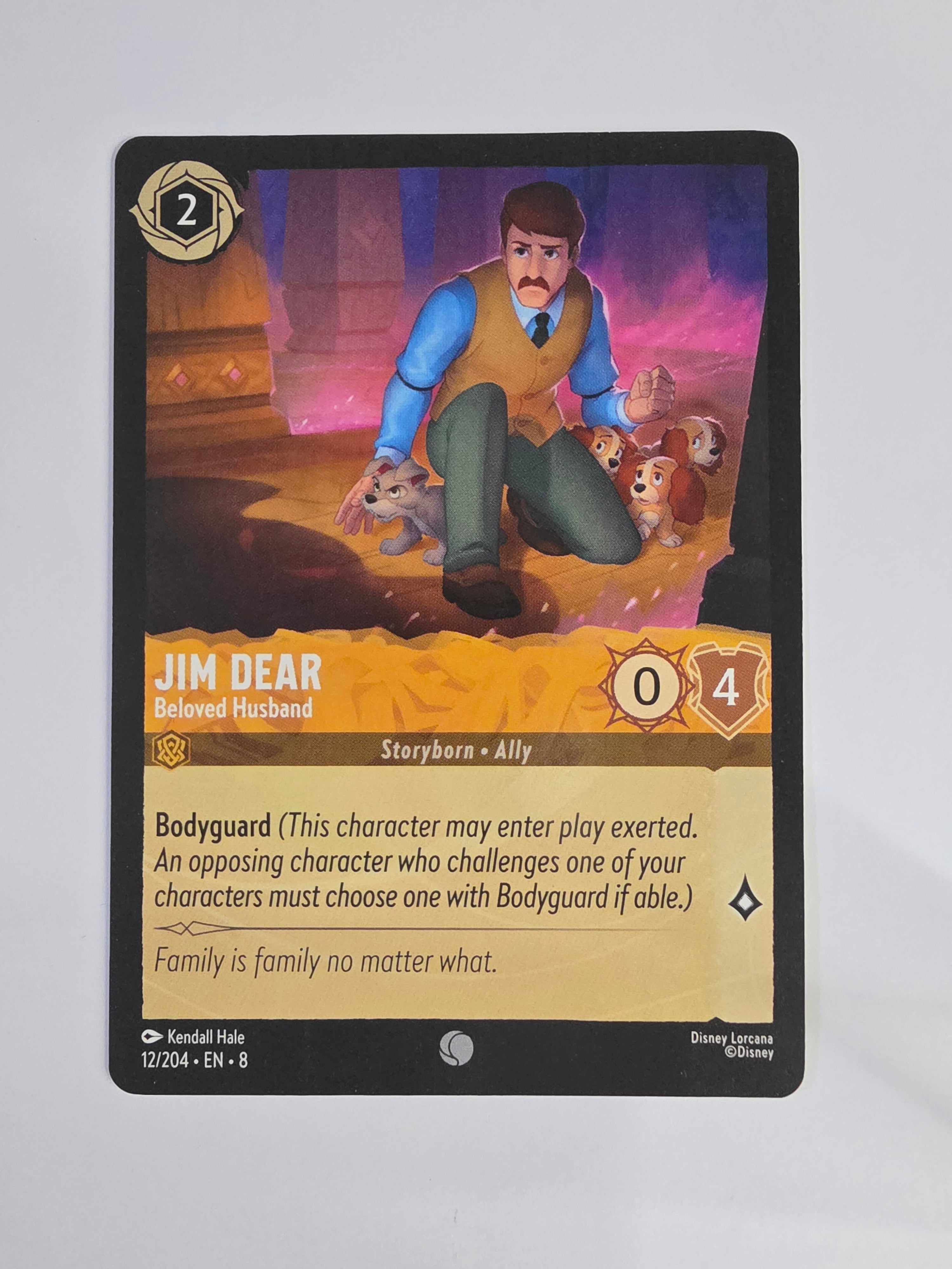 Disney Lorcana Reign of Jafar | Jim Dear Beloved Husband | #012 | Common