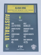 2024-25 LUXE Cricket Traders - Parallel - #P041 - Alana King - Aust ODI