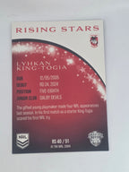 NRL 2025 Traders | Rising Stars | #RS40 | Lyhkan King-Togia | Dragons