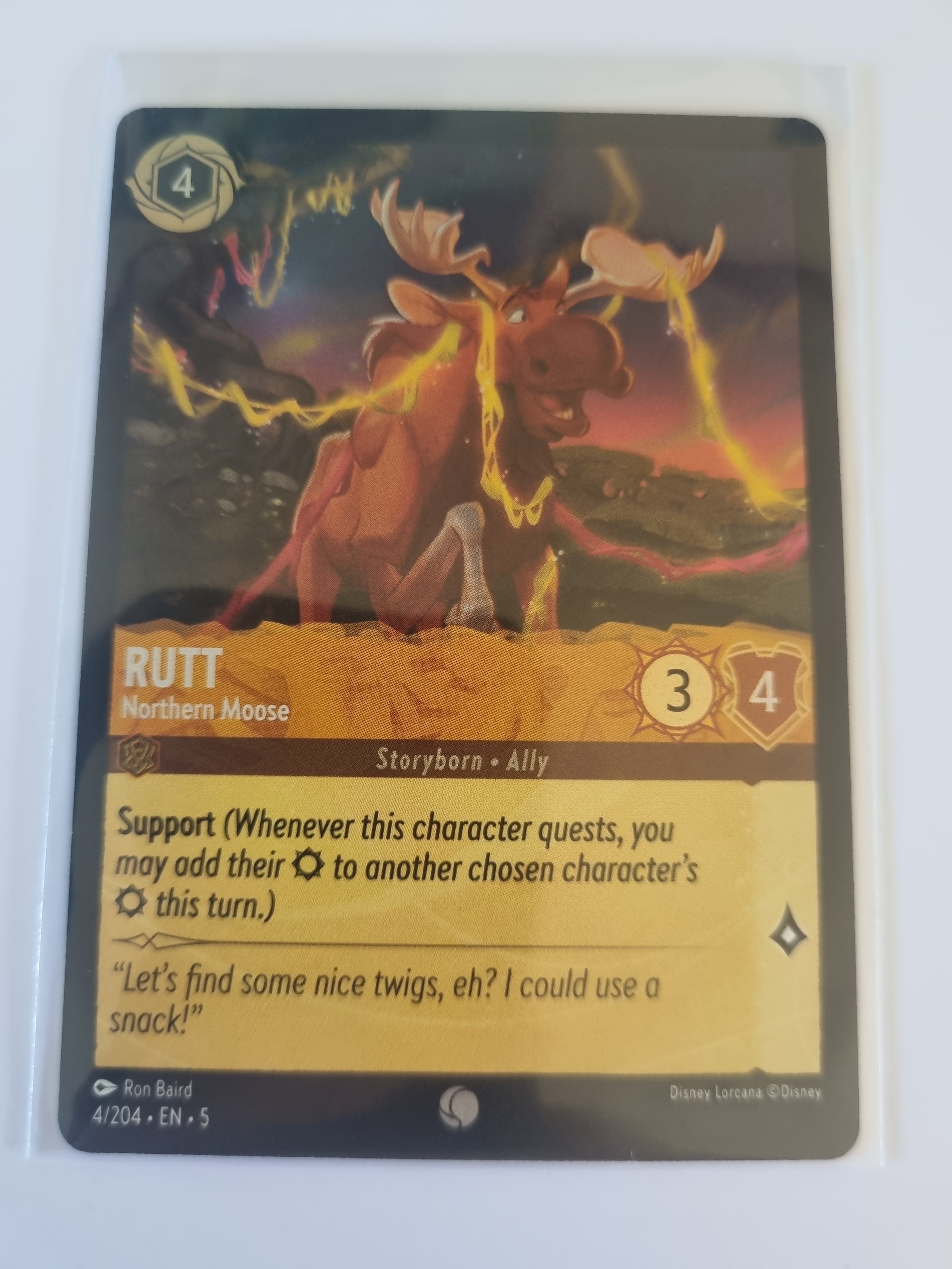 Shimmering Skies - Coldfoil - Rutt - Northern Moose - 4/204 - Common