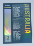 2024-25 LUXE Cricket Traders - Parallel - #P151 - Checklist - Australian Squads