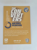 NRL 2025 Traders Titanium| Converters Parallel | #TCP24 | Rachael Pearson | Eels
