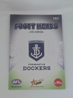 AFL Footy Stars 2025 | Footy Heads | #FH31 | J. Amiss | Fremantle