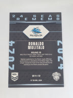 NRL 2025 Traders | 2024 Season to Remember | #Sr11 | Ronaldo Mulitalo | Sharks