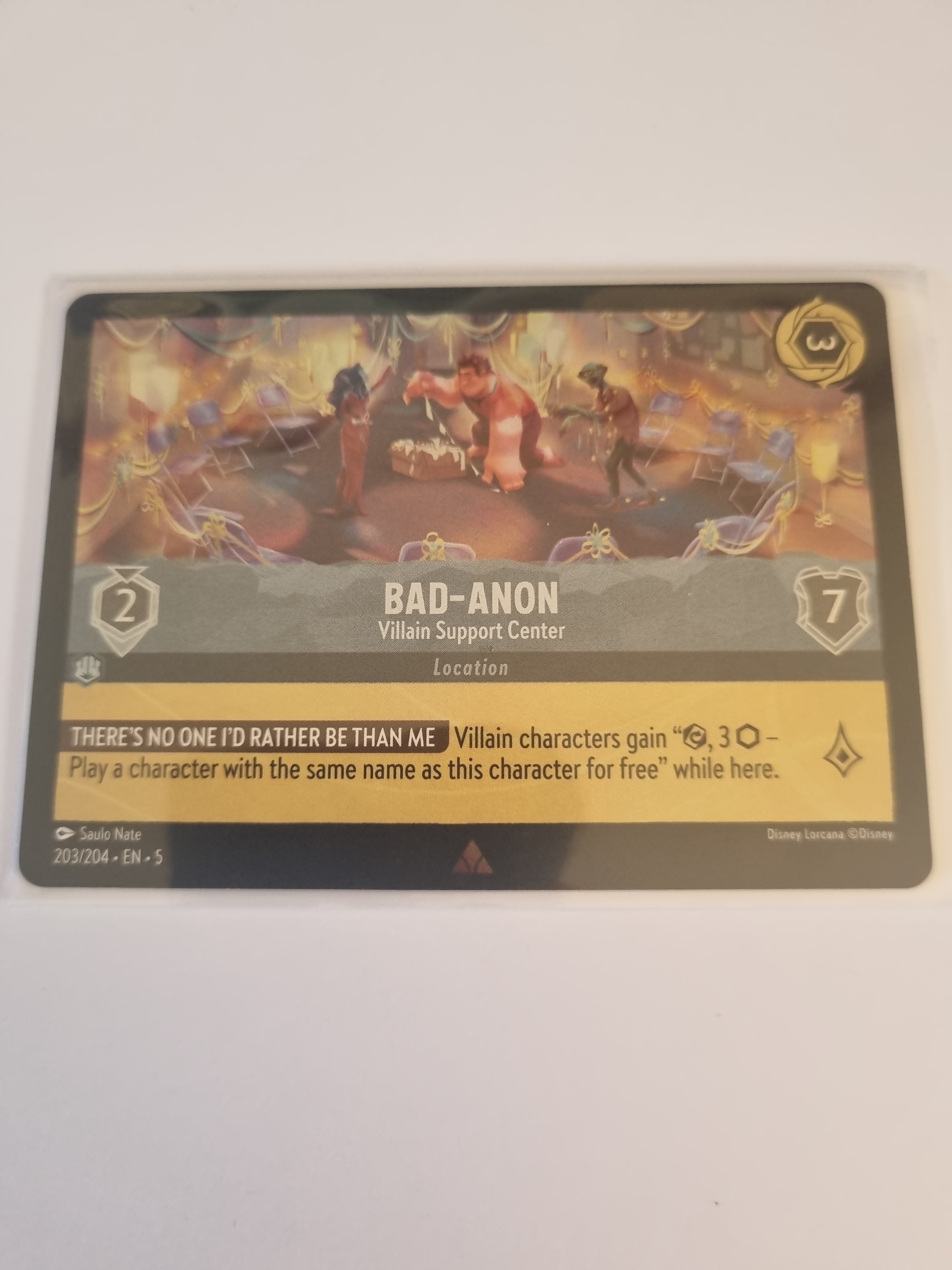 Shimmering Skies - Coldfoil - Bad-Anon - Villain Support Center - 203/204 - Rare
