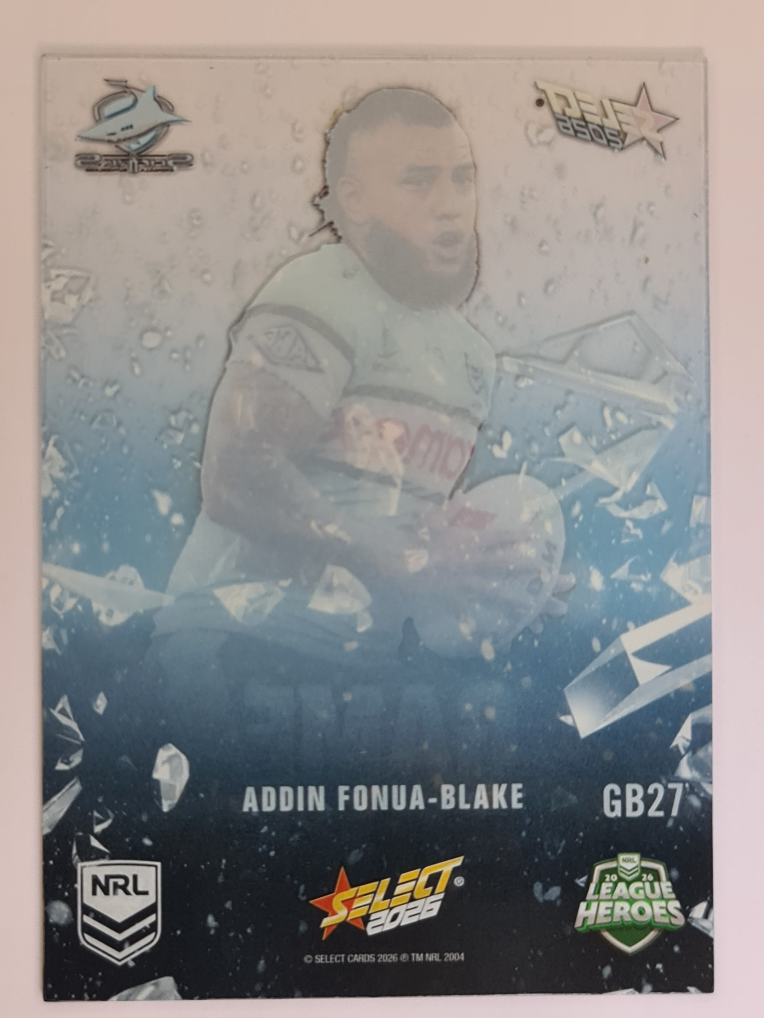 NRL 2026 League Heroes | Gamebreakers | #GB27 | Addin Fonua-Blake | Cronulla Sharks