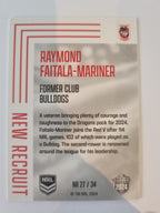 2024 Elite NRL - New Recruit - #NR27 - Raymond Faitala-Mariner - Dragons