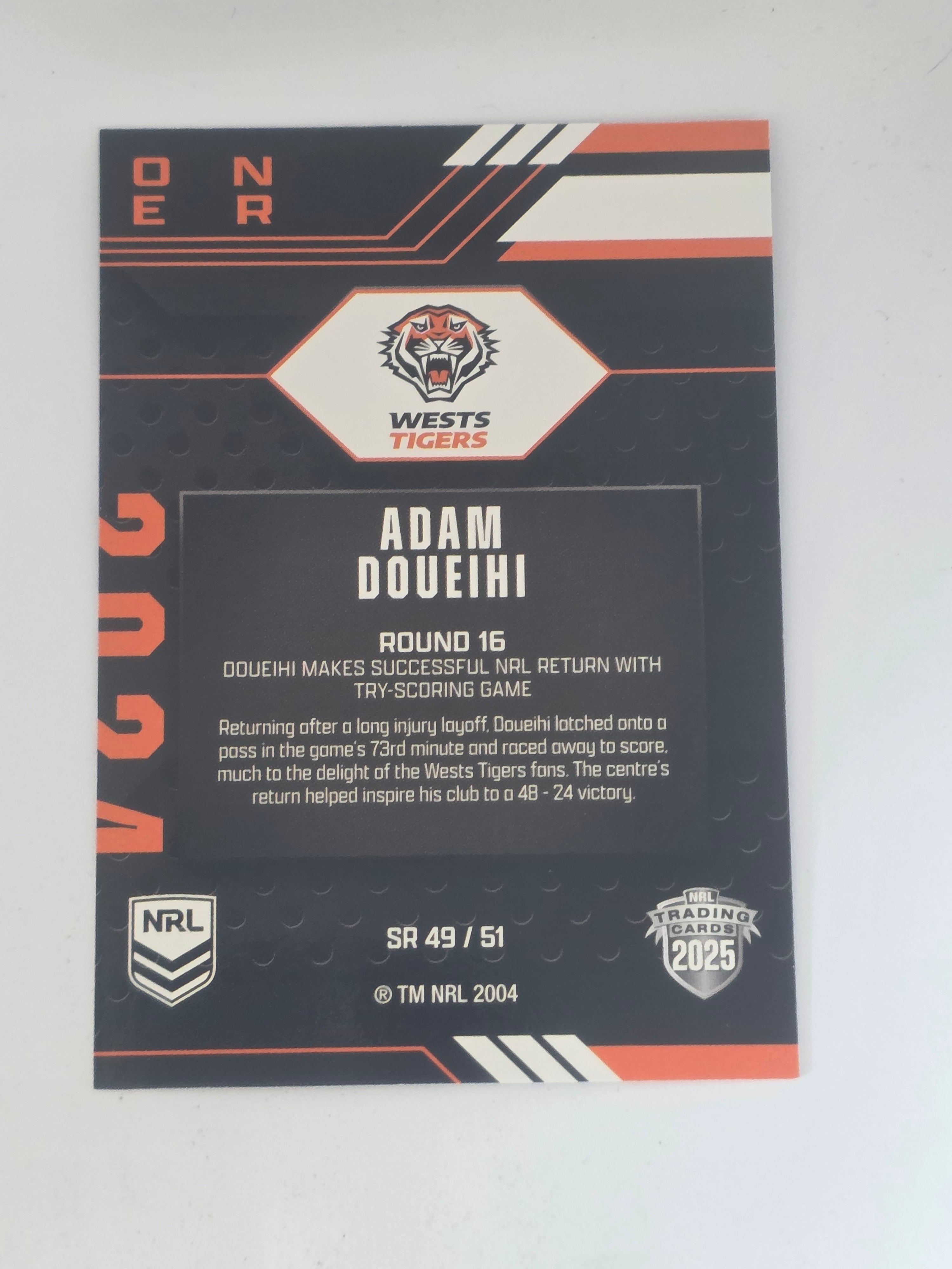 NRL 2025 Traders | 2024 Season to Remember | #SR49 | Adam Doueihi | Tigers