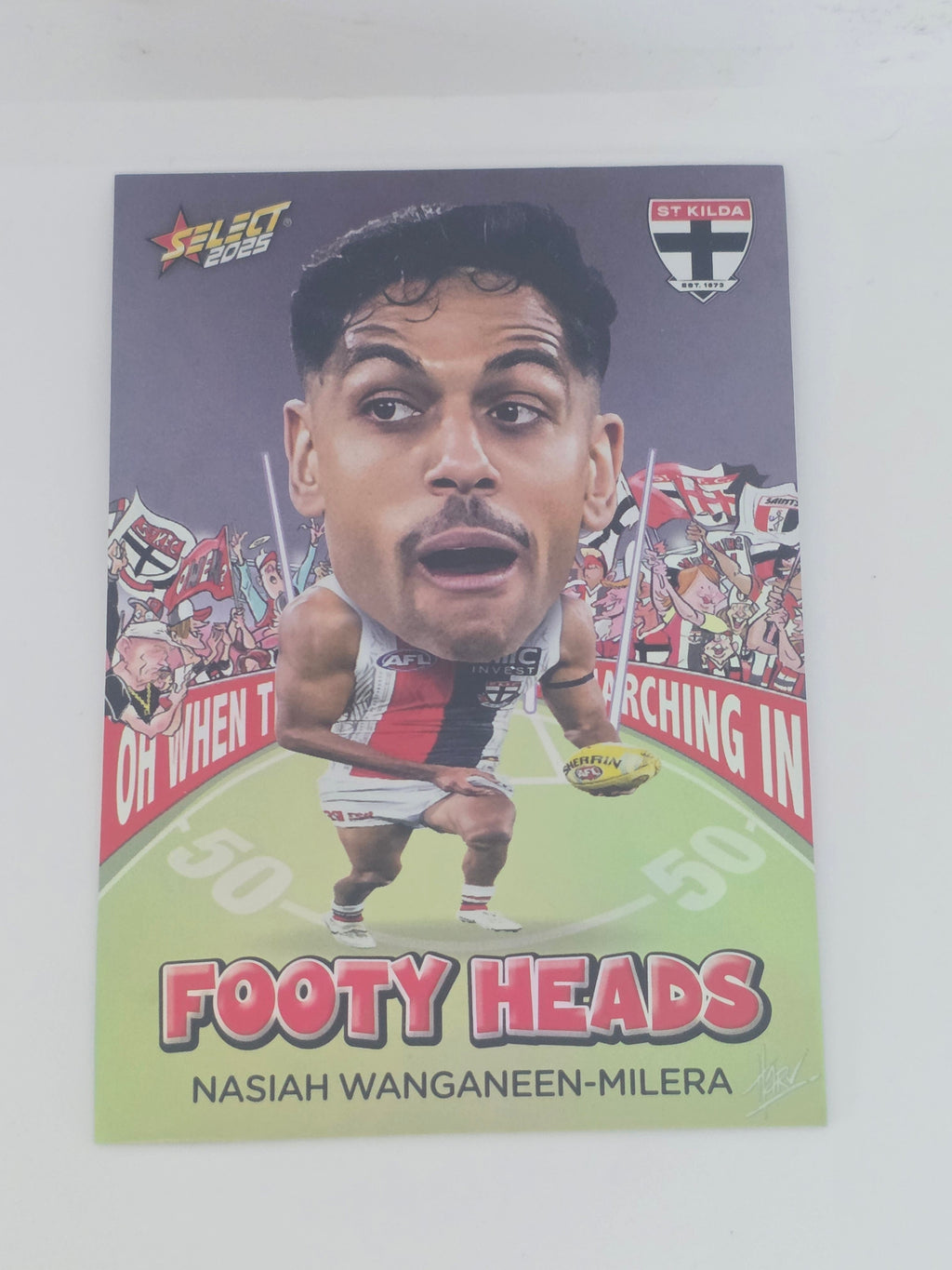 AFL Footy Stars 2025 | Footy Heads | #FH90 | N. Wanganeen-Milera | St Kilda