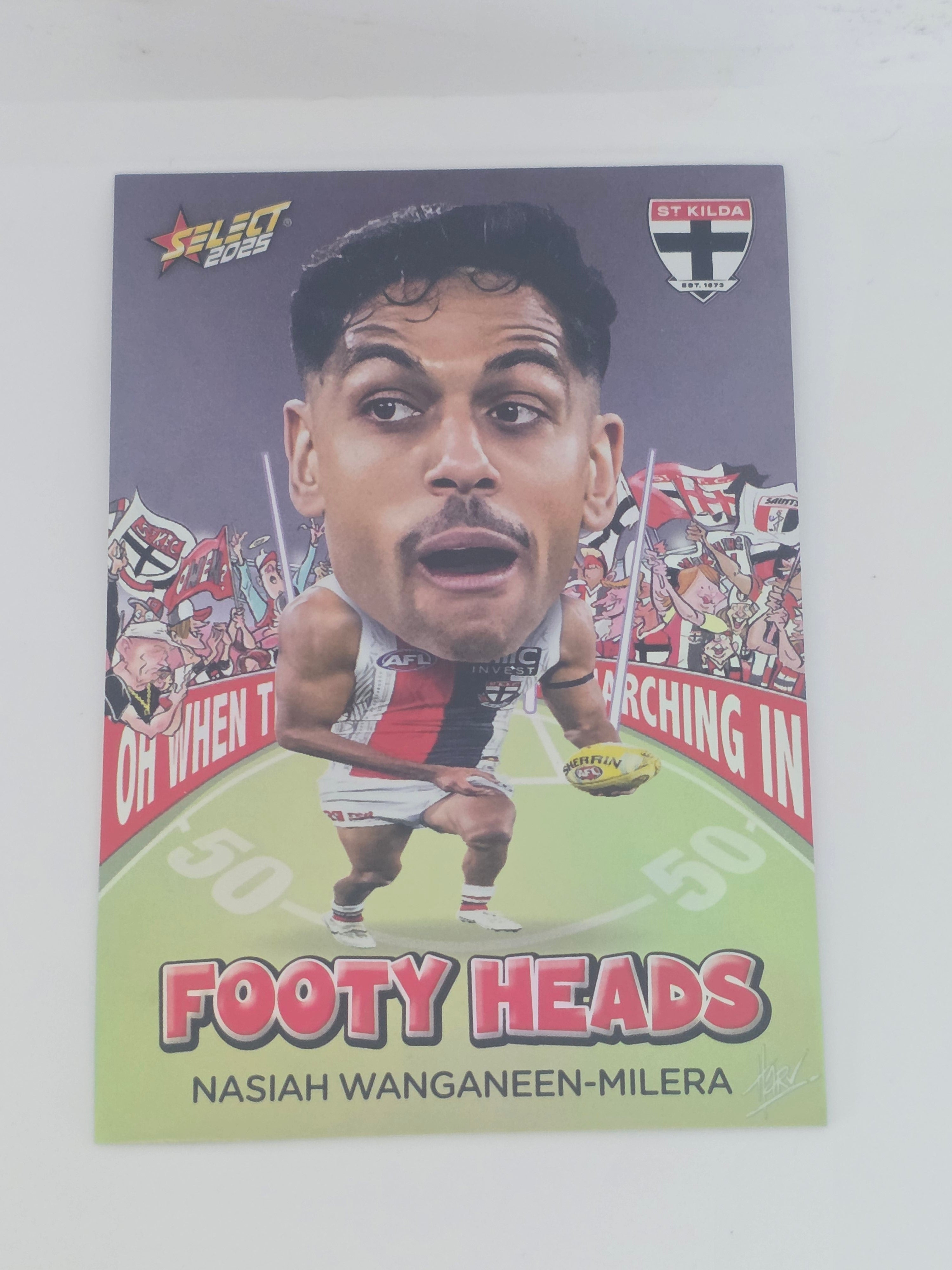 AFL Footy Stars 2025 | Footy Heads | #FH90 | N. Wanganeen-Milera | St Kilda