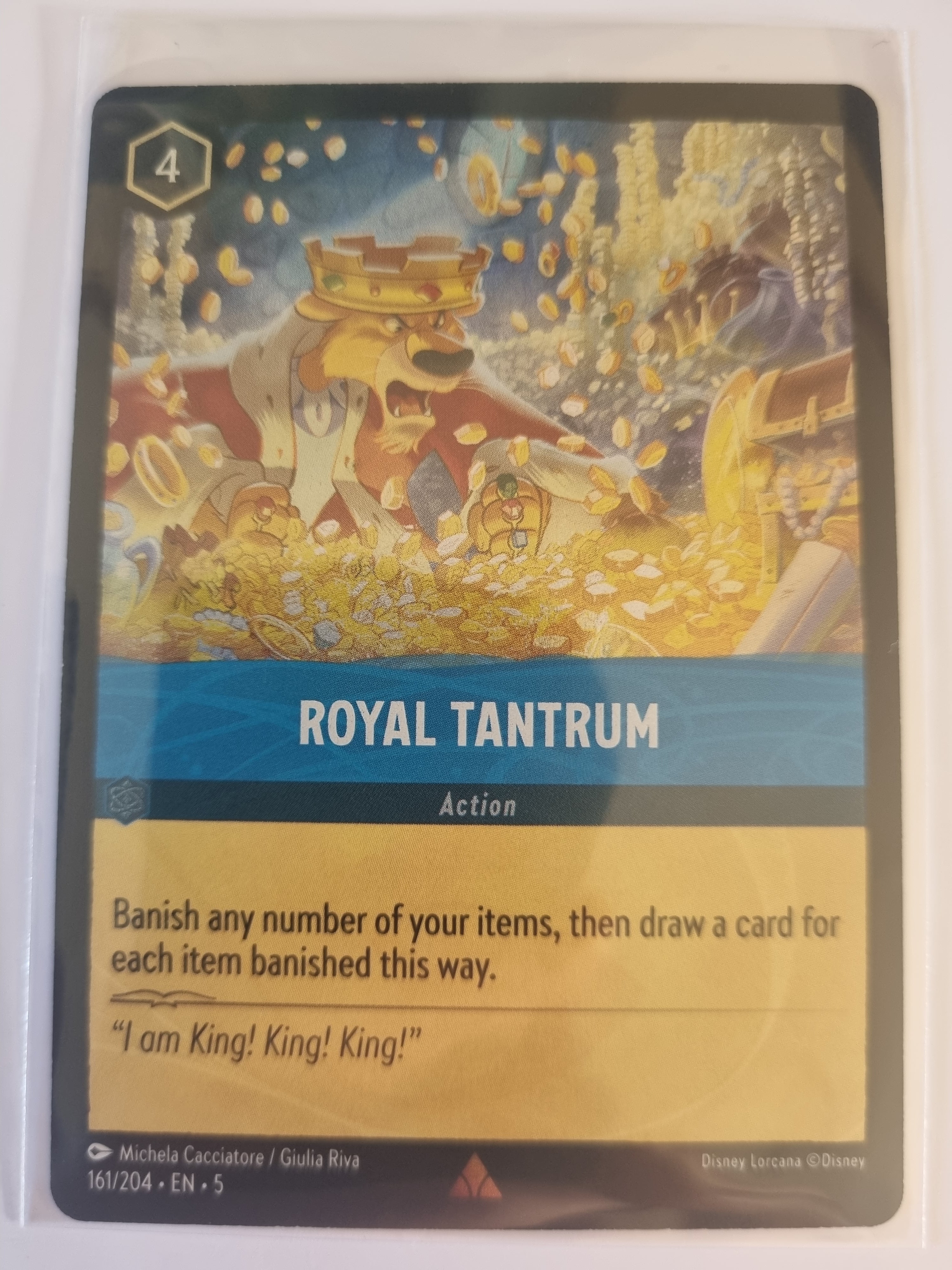 Shimmering Skies - Coldfoil - Royal Tantrum - 161/204 - Rare