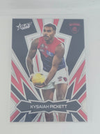 AFL Footy Stars 2025 Luminous Thunderbolt Gold #LT128 K. Pickett Melbourne #190/399