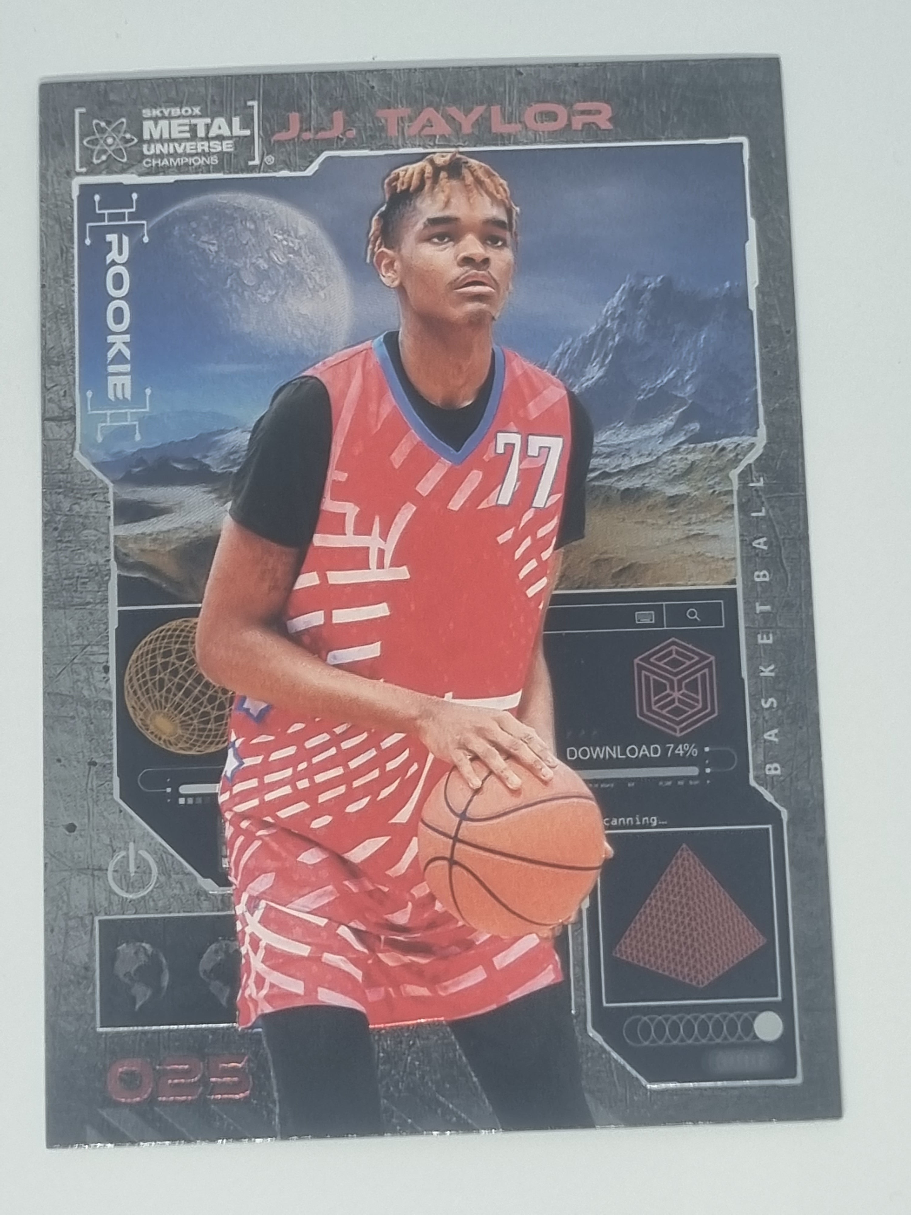 2023 Skybox Metal Universe Champions - #025 - J.J. Taylor