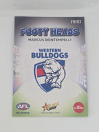 AFL Footy Stars 2025 | Footy Heads | #FH103 | M. Bontempelli | Western Bulldogs