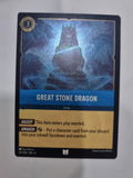 Ursula's Return - Coldfoil - Great Stone Dragon - 167/204 - Uncommon
