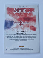 2023-24 Panini Court Kings - Watercolor - #18 - Yao Ming - Rockets