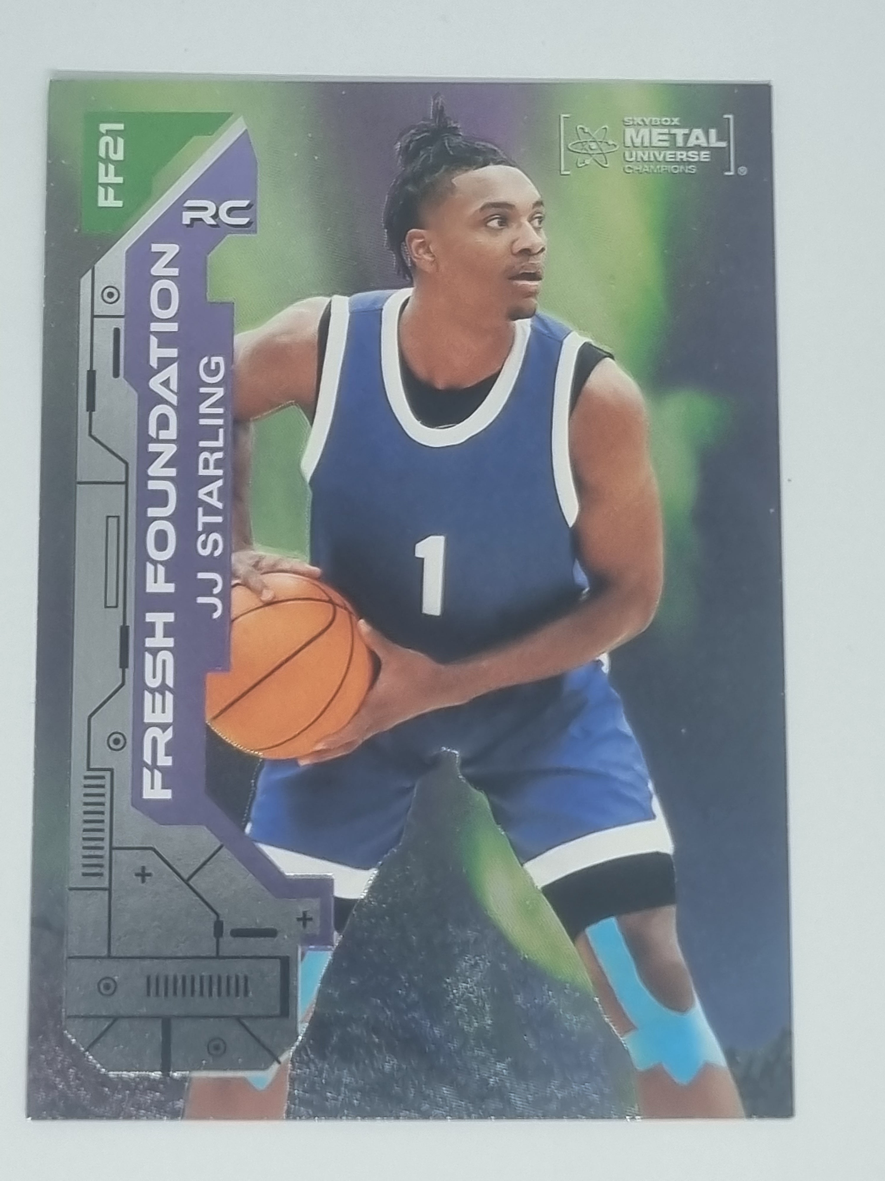 2023 Skybox Metal Universe Champions - Fresh Foundations - #FF21 - JJ Starling