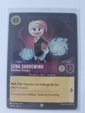 Into the Inklands Coldfoil Lena Sabrewing - Rebellious Teenager 43/204 Common