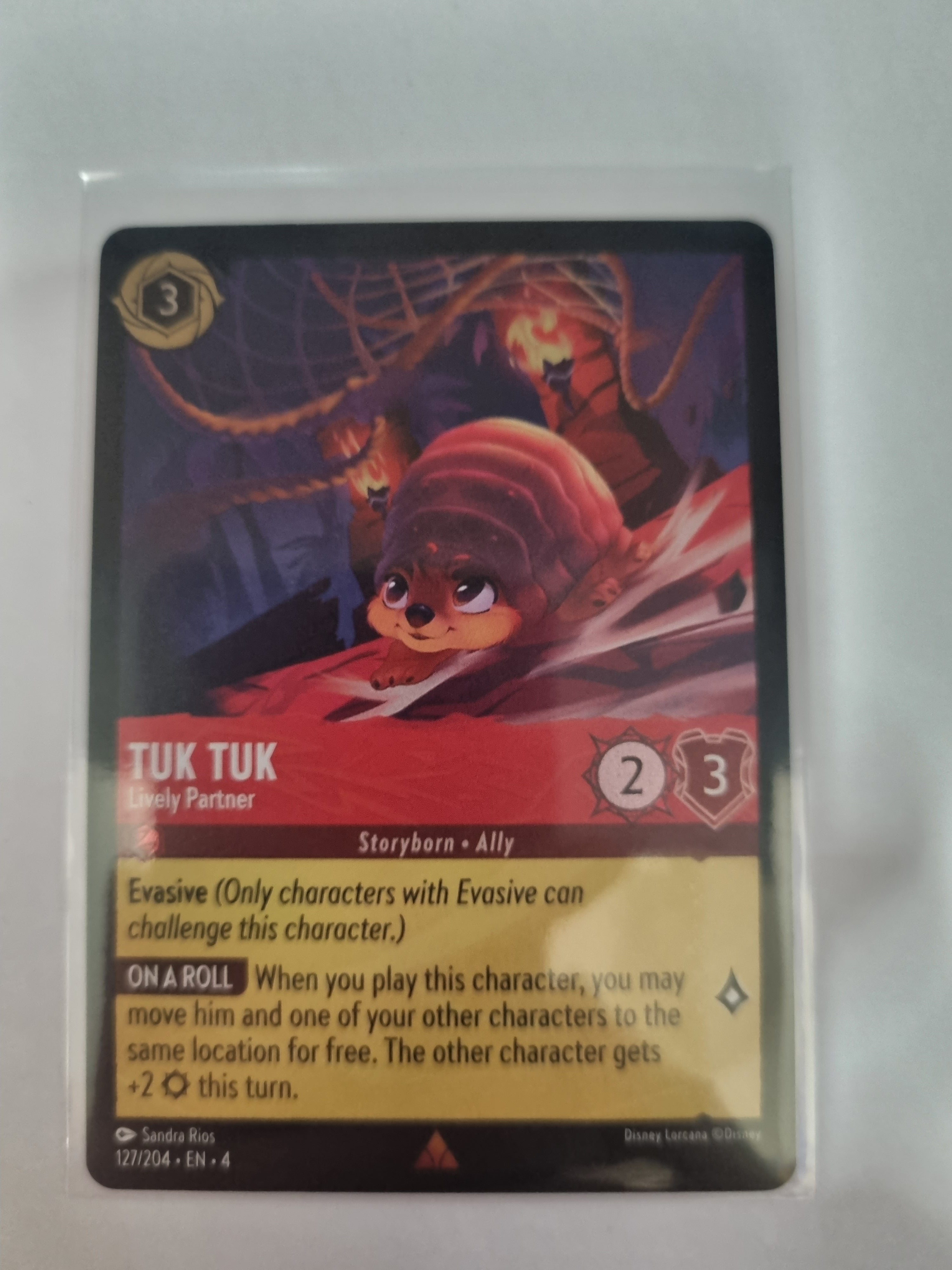 Ursula's Return - Coldfoil - Tuk Tuk - Lively Partner - 127/204 - Rare