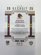 NRL 2025 Elite | New Recruits | #NR02 | Gehemat Shibasaki | Broncos