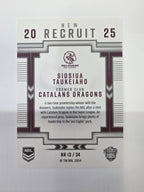 NRL 2025 Elite | New Recruits | #NR13 | Siosiua Taukeiaho | Sea Eagles