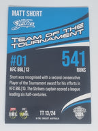 24-25 LUXE Cricket - 23/24 Team of the Tournament - #TT13 Matt Short - Strikers