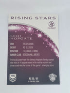 NRL 2025 Traders | Rising Stars | #RS20 | Lehi Hopoate | Sea-Eagles