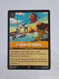 Disney Lorcana Reign of Jafar | It Means No Worries | #042 | Rare