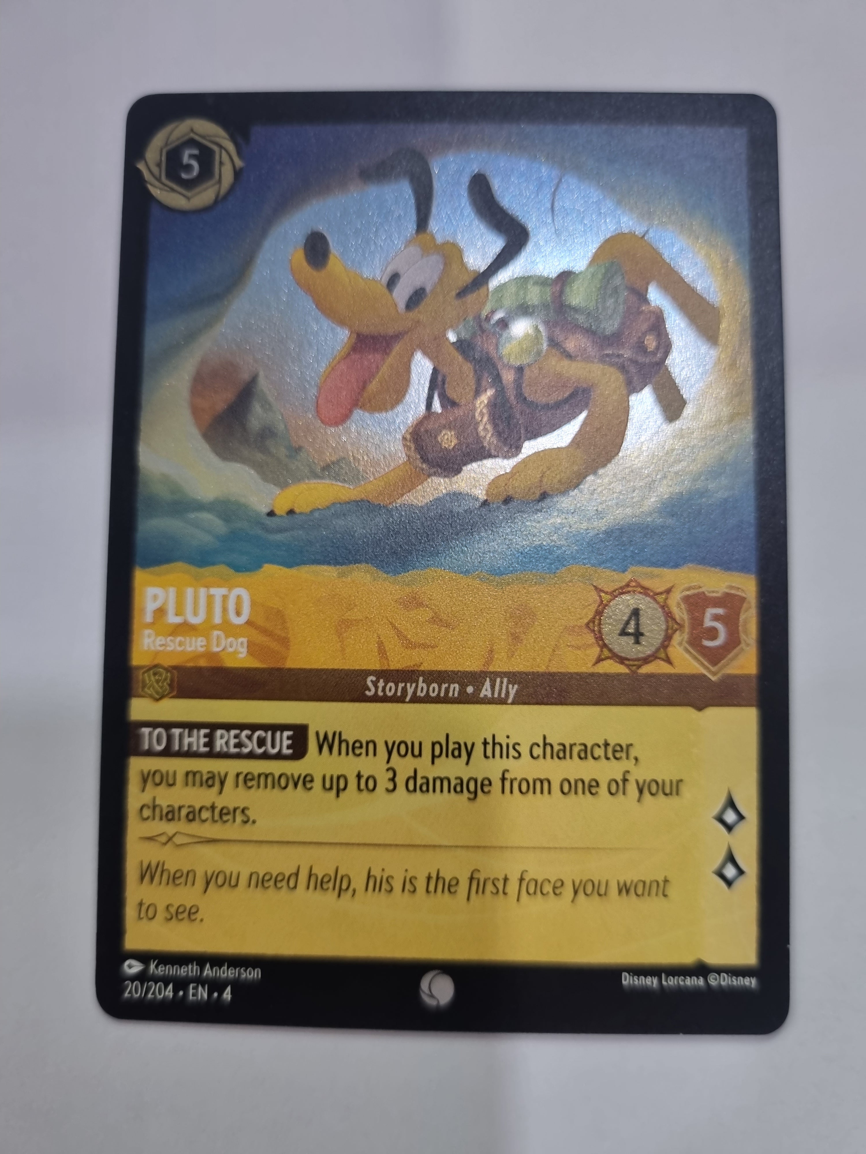 Ursula's Return - Coldfoil - Pluto - Rescue Dog - 20/204 - Common