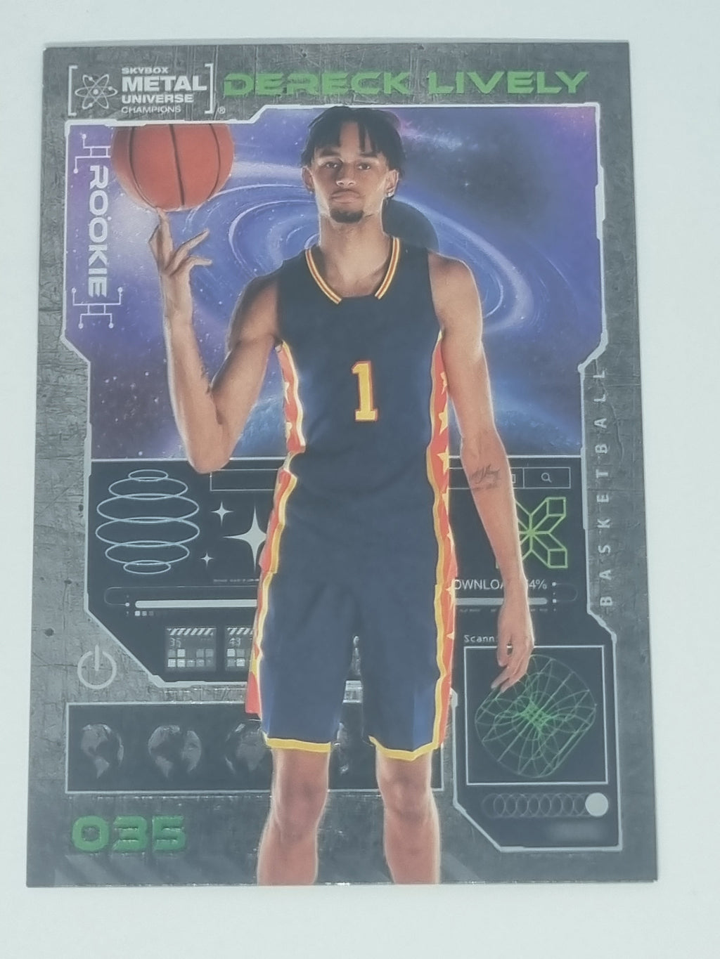 2023 Skybox Metal Universe Champions - #035 - Dereck Lively