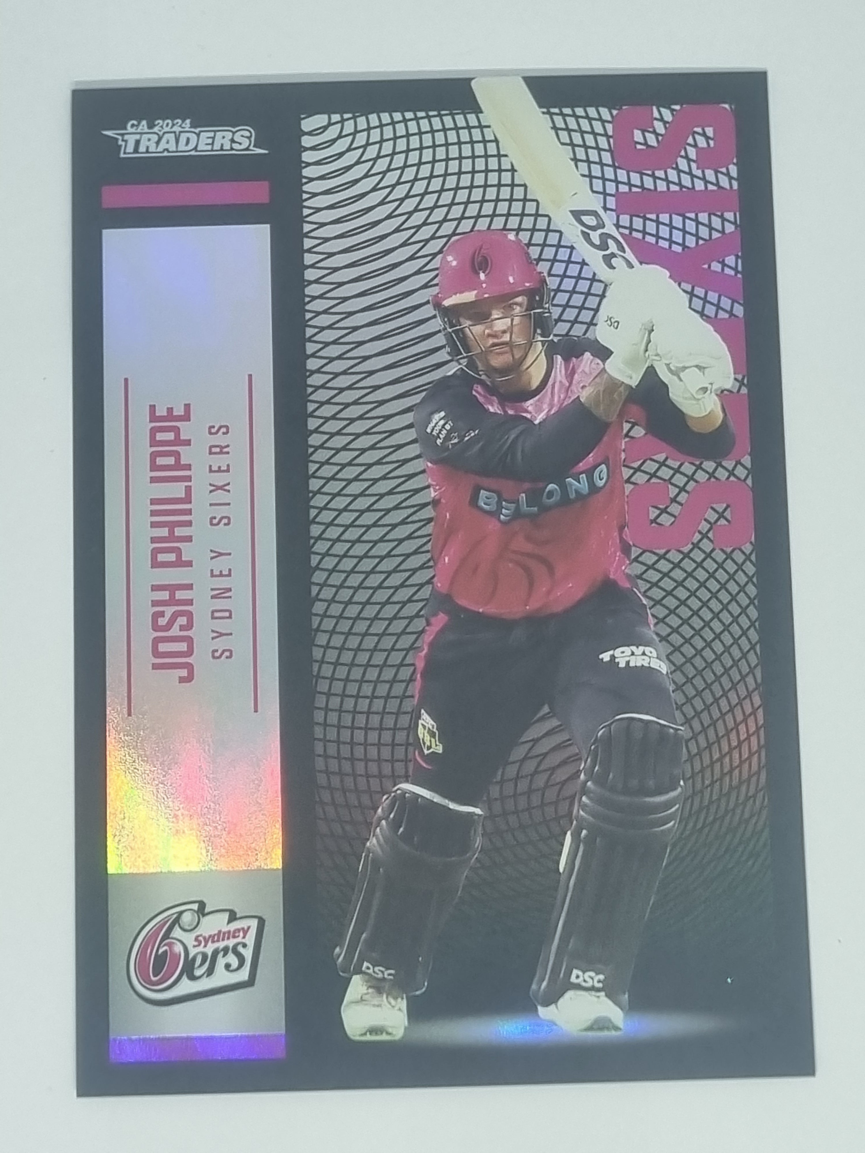2024-25 LUXE Cricket Traders - Parallel - #P133 - Josh Philippe - Sixers