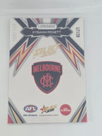 AFL Footy Stars 2025 Luminous Thunderbolt Gold #LT128 K. Pickett Melbourne #190/399