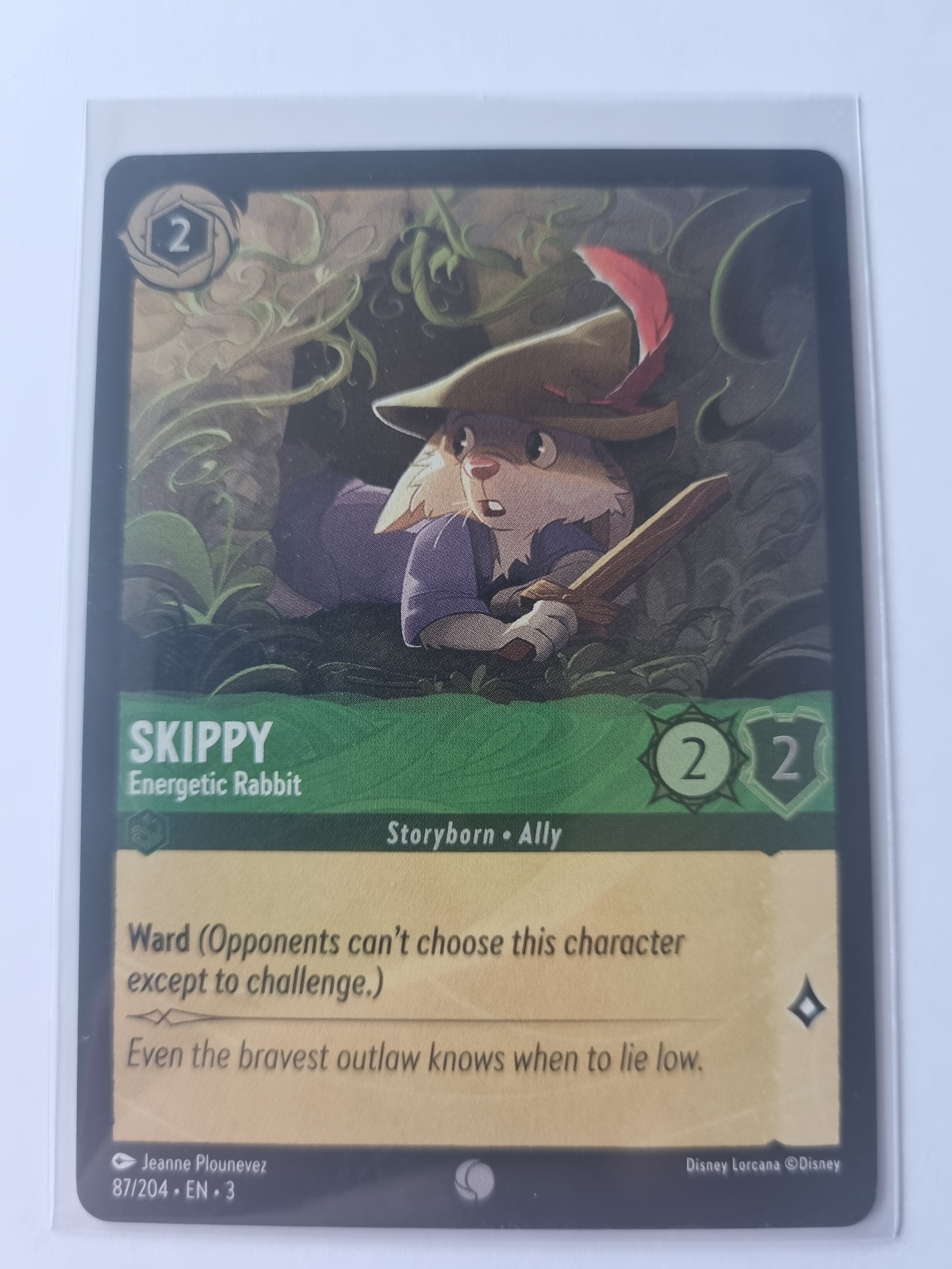 Into the Inklands - Coldfoil - Skippy - Energetic Rabbit - 087/204 Common