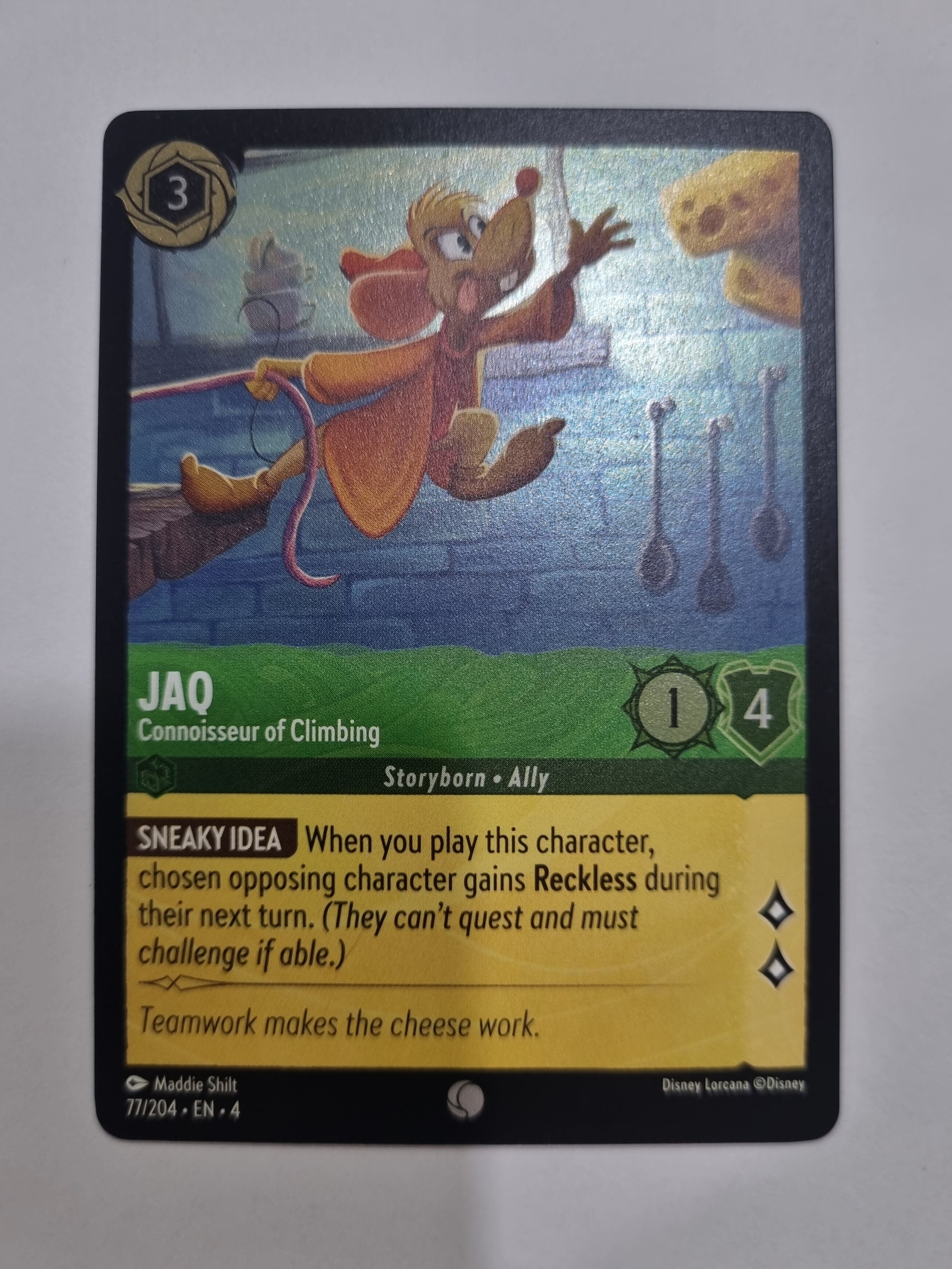 Ursula's Return - Coldfoil - Jaq - Connoisseur of Climbing - 77/204 - Common