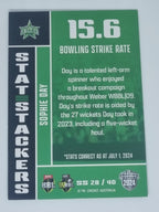 2024-25 LUXE Cricket - Stat Stackers - #SS28 - Sophie Day - Stars