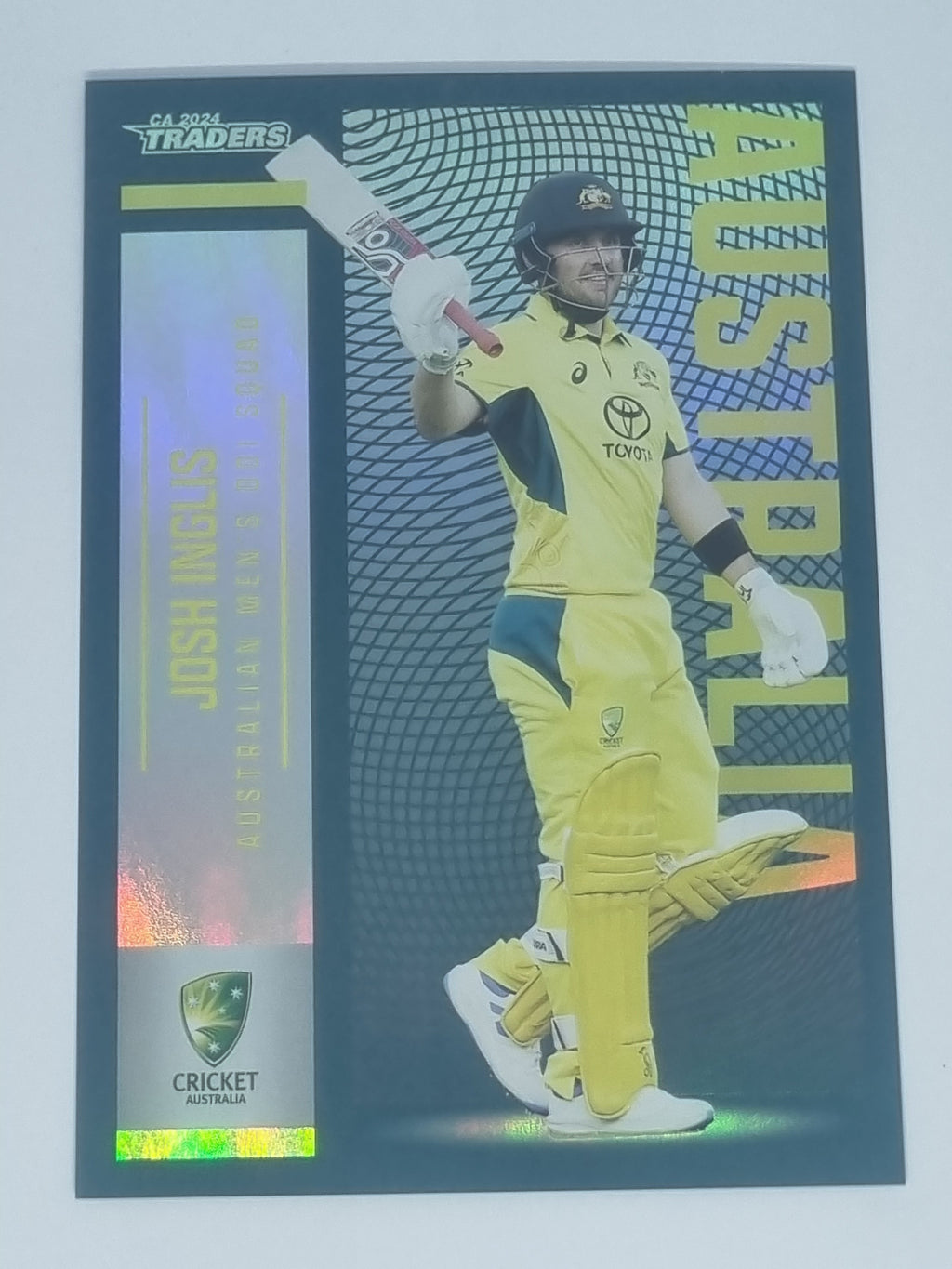 2024-25 LUXE Cricket Traders - Parallel - #P013 - Josh Inglis - Aust ODI