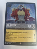 Lorcana Azurite Sea - COLDFOIL - Mr. Arrow - Legacy's First Mate #182/204 Common