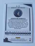 2023-24 Panini Donruss Elite - #155 - Jaden McDaniels - Minnesota Timberwolves