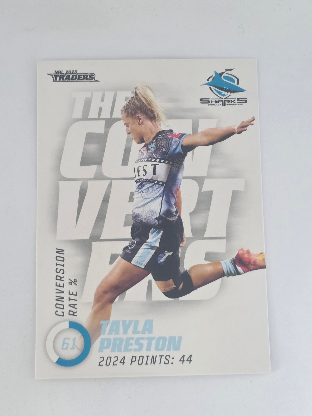 NRL 2025 Traders | Converters | #TC20 | Tayla Preston | Sharks