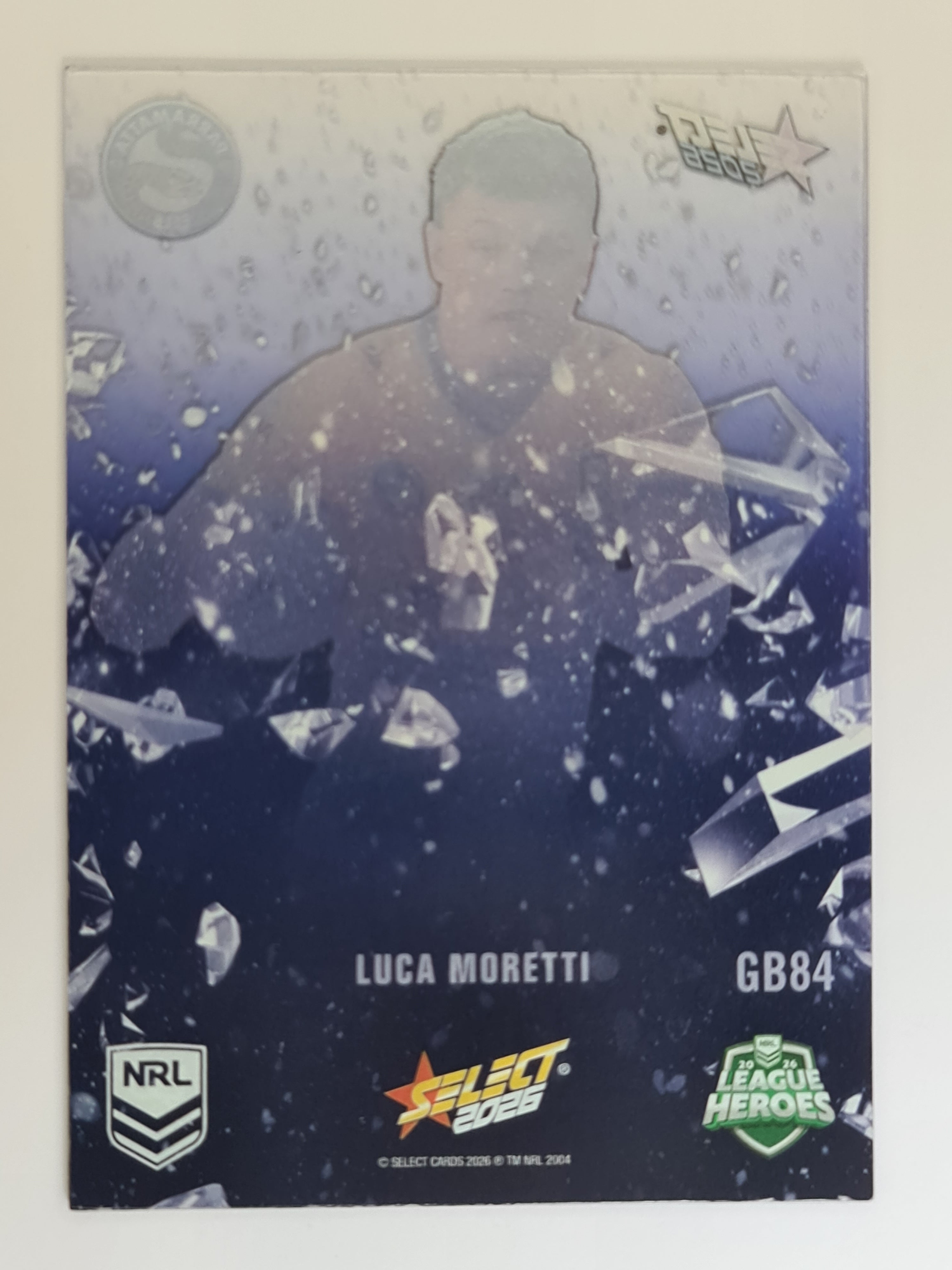 NRL 2026 League Heroes | Gamebreakers | #GB84 | Luca Moretti | Parramatta Eels