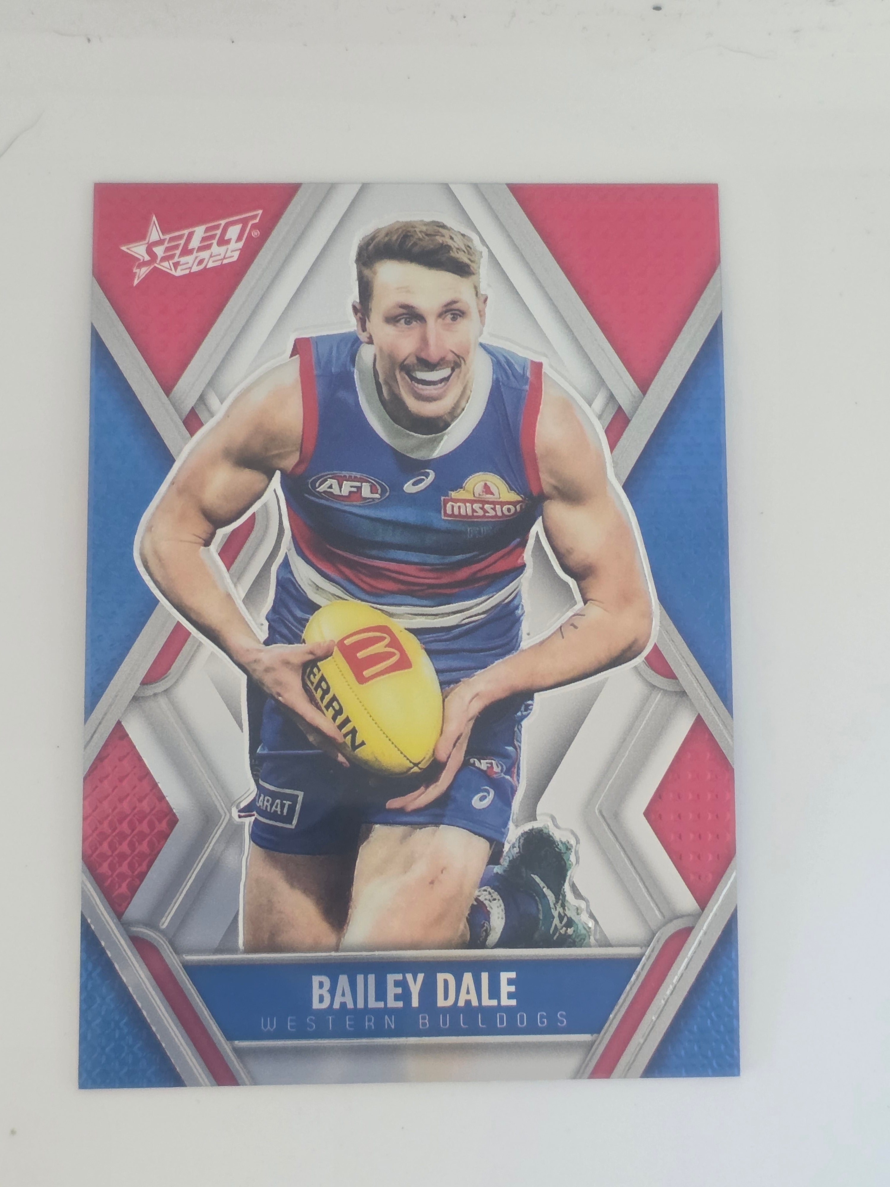 AFL Footy Stars 2025 | Luminous Base | #L189 | B. Dale | Western Bulldogs